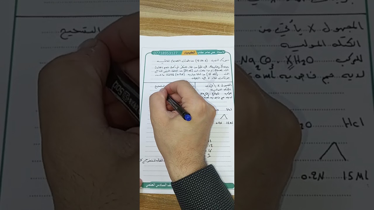 الفصل السادس /التسحيح التكمله