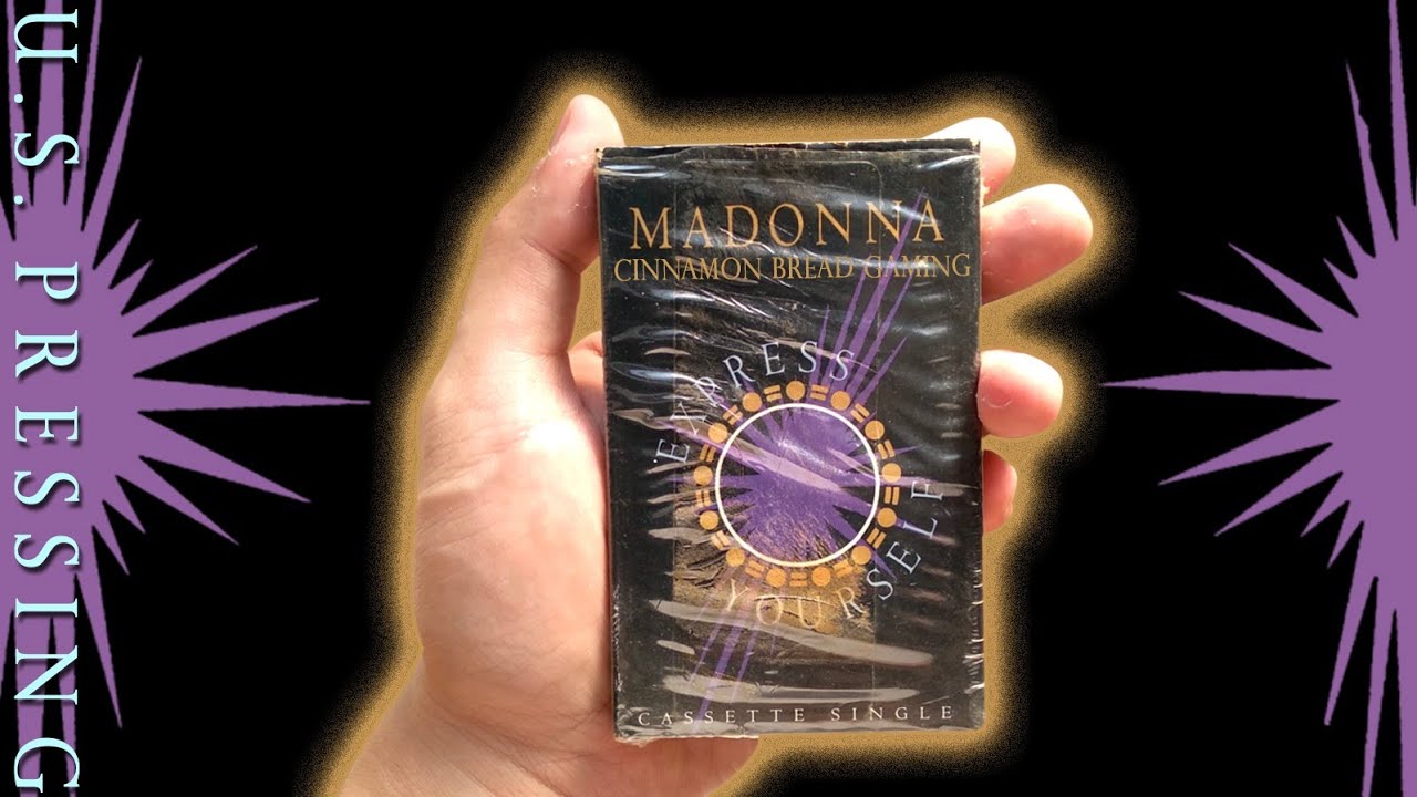 UNBOXING Madonna's "Express Yourself" Starburst Cover Cassette Single (US Pressing)