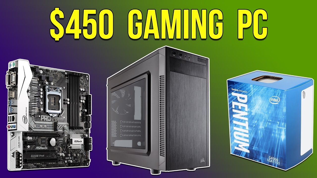 CHEAP PC BUILD OF THE MONTH!! $450 Gaming PC - February 2017