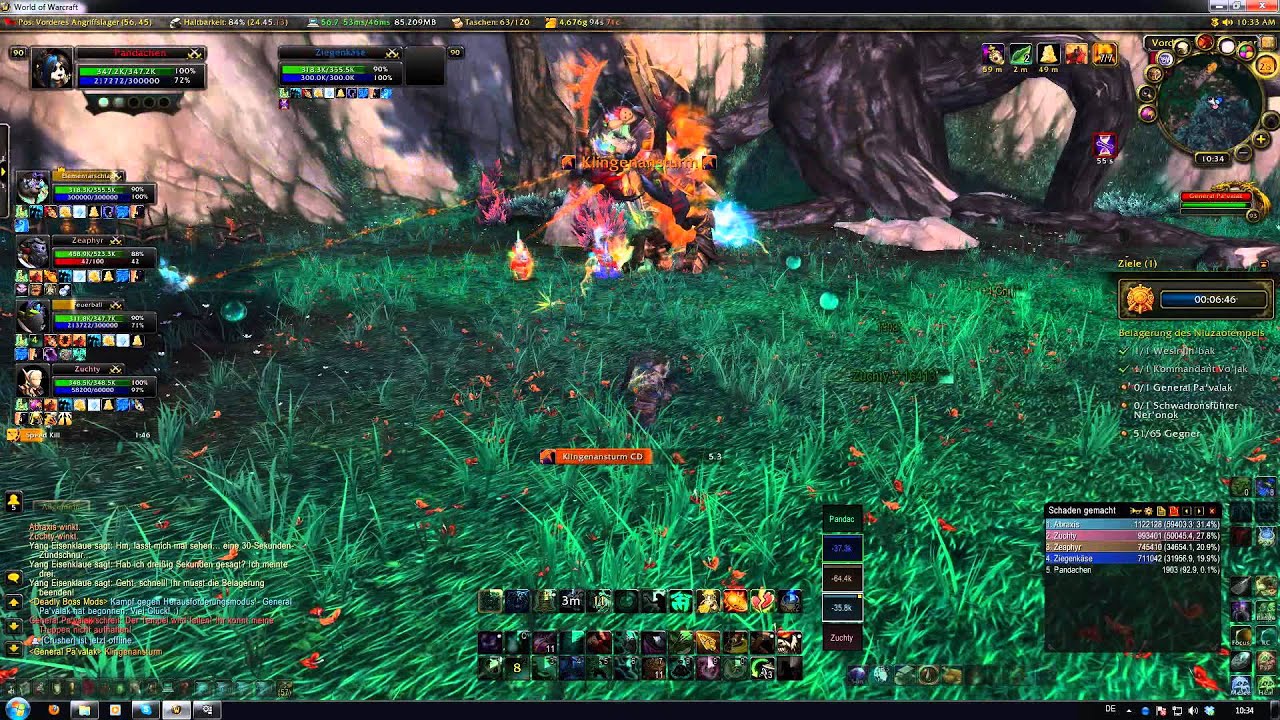 Niuzao Temple challenge mode Gold Heal Monk PoV
