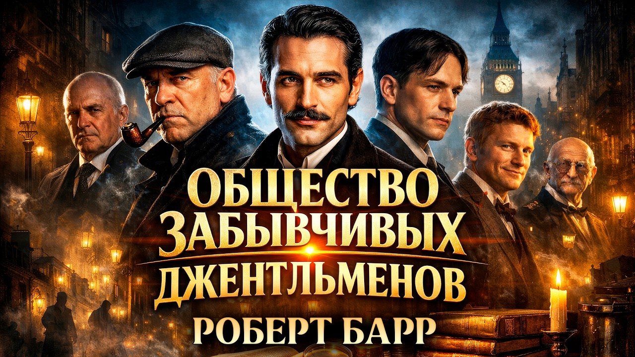 Роберт Барр - ОБЩЕСТВО ЗАБЫВЧИВЫХ ДЖЕНТЛЬМЕНОВ | Детектив | Аудиокнига (Рассказ) | Большешальский