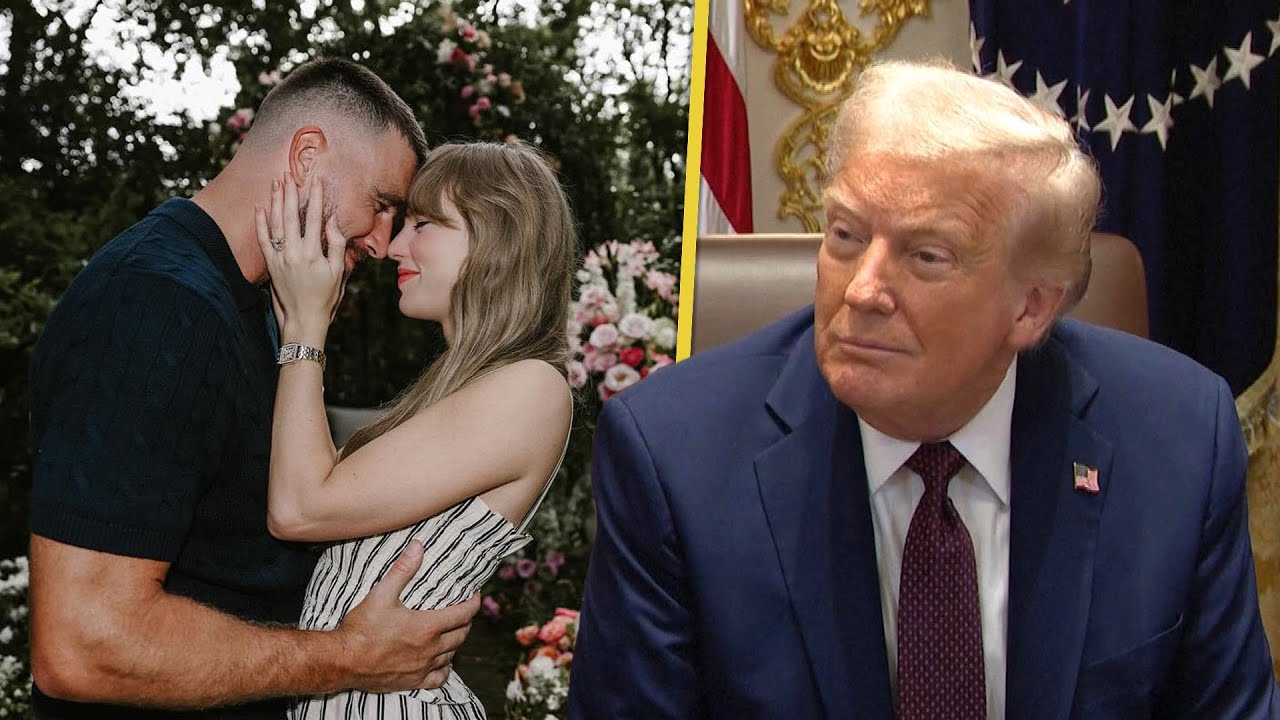 Donald Trump REACTS to Taylor Swift and Travis Kelce's Engagement