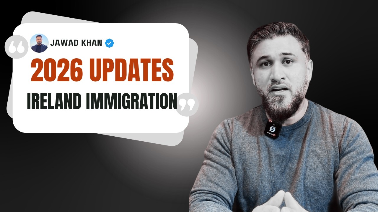 Ireland Immigration 2026 - New Rules EXPLAINED | Student Visa, Jobs, PR Reality for Pakistanis