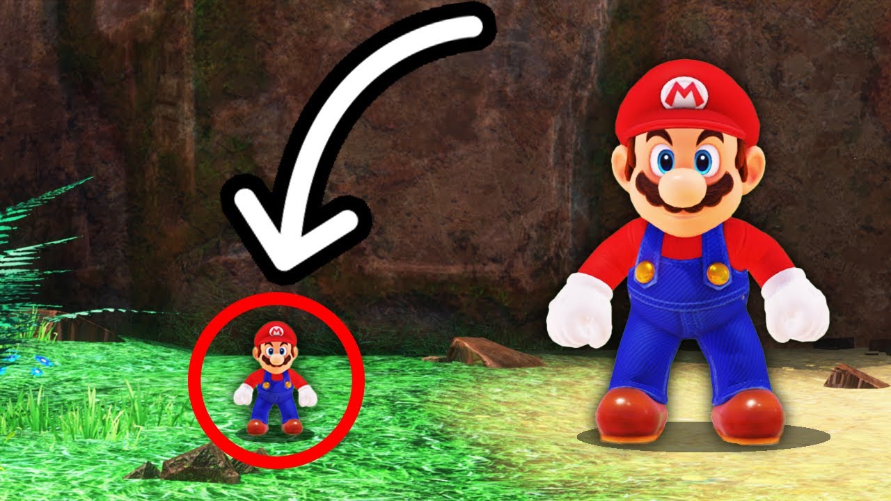 Mario Hide n Seek but I am TINY