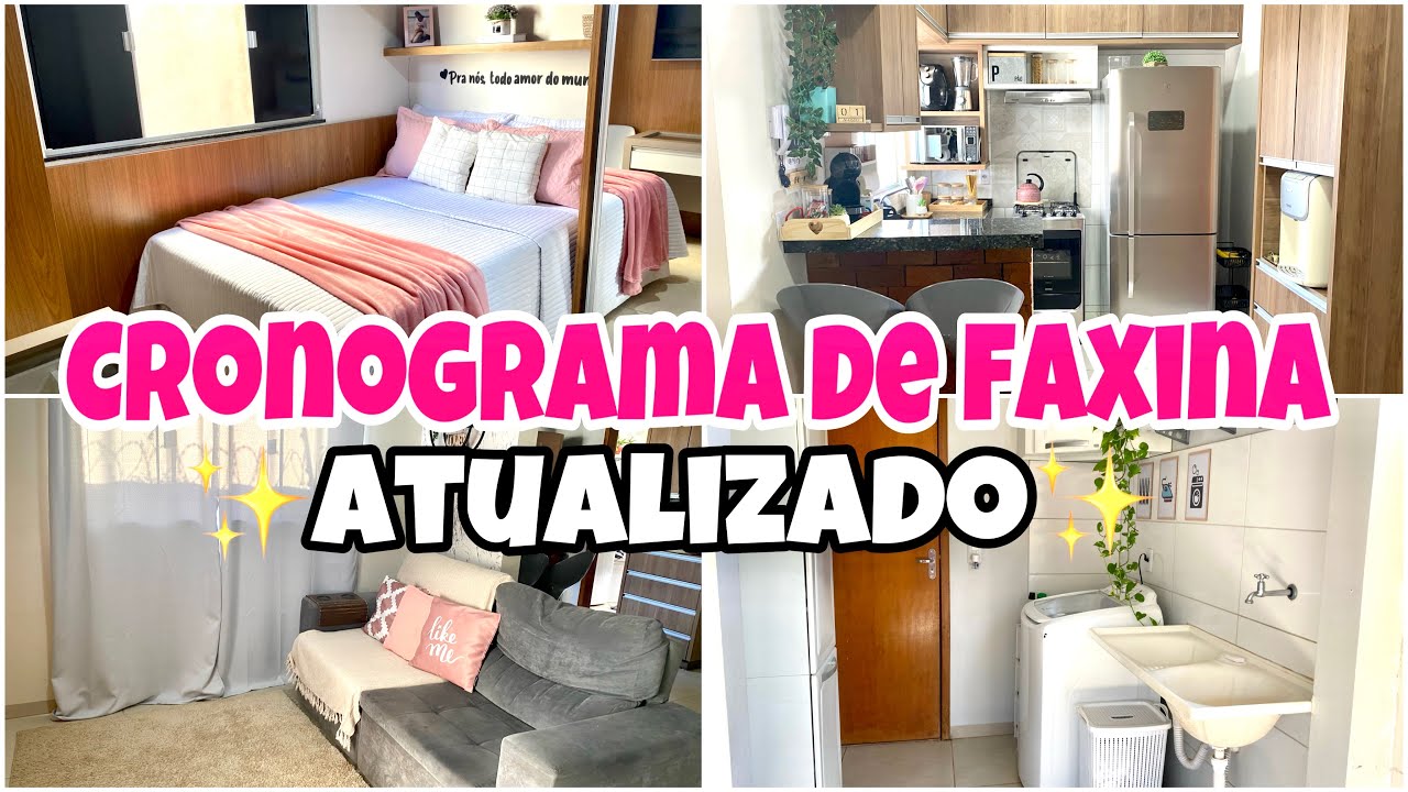 COMO MANTER A CASA SEMPRE LIMPA COM O CRONOGRAMA DE FAXINA SIMPLES