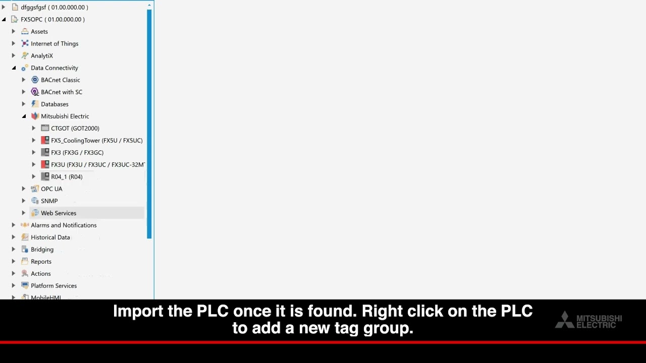ICONICS Suite FA-Connector | Mitsubishi Electric Automation