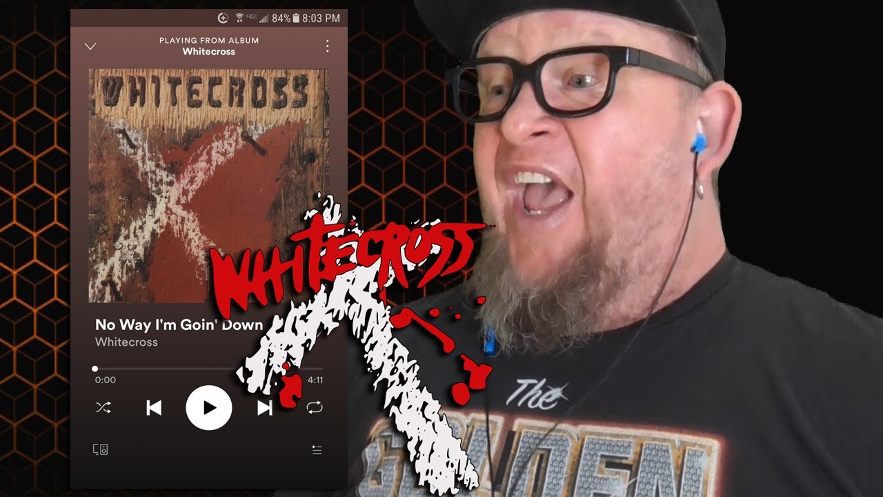 WHITECROSS - No Way I'm Going Down  (First Listen)