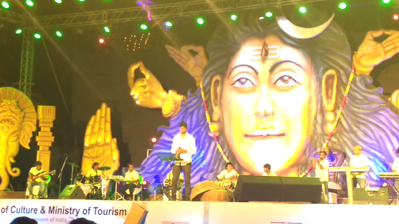 SUR GANGA MAHOTSAV stage show by pawan maurya banarasi...2018