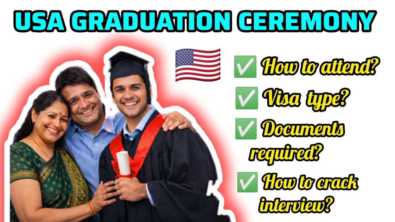 Uroczystość wręczenia dyplom&oacute;w w USA dla rodzic&oacute;w🎓🇺🇲| Proces wizowy, rozmowa i błędy (2026) #wiza...