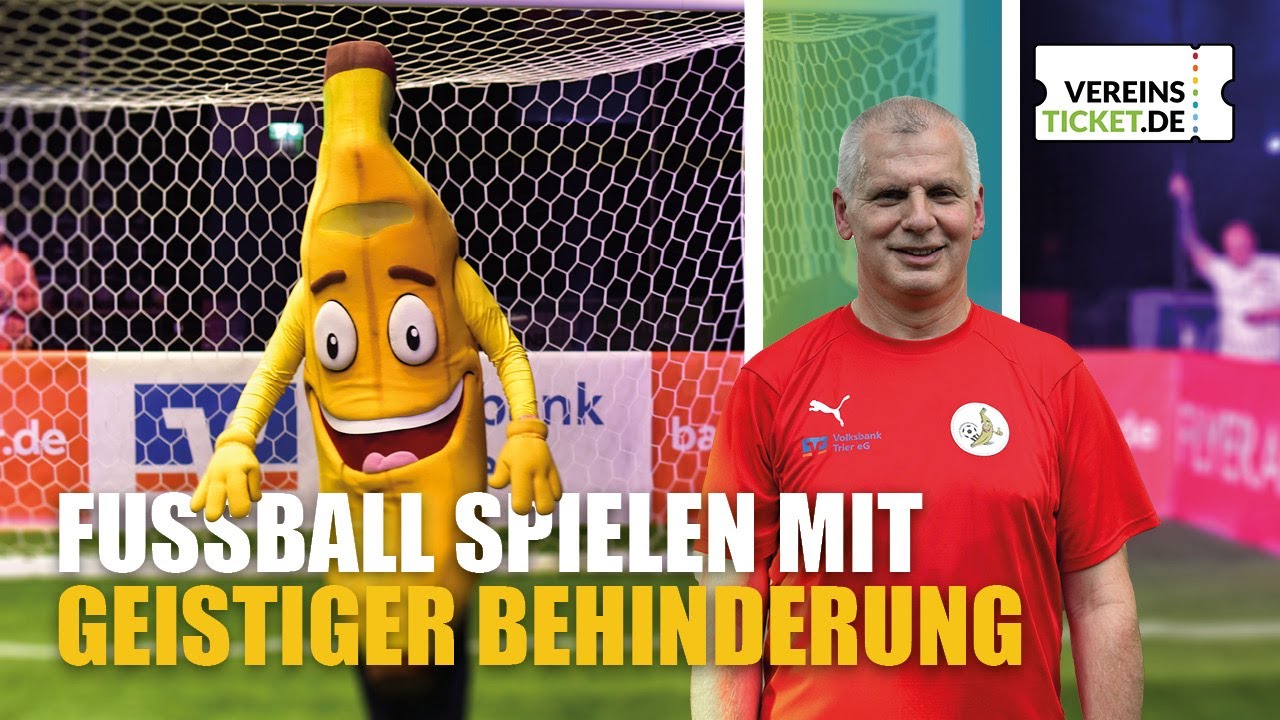 Inklusion durch Fu&szlig;ball!⚽ DAS ist das Team Bananenflanke!🍌