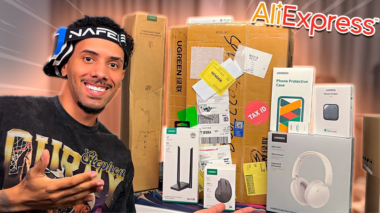 MEGA UNBOXING de produtos DA CHINA que peguei na PROMOÇÃO! Muita coisa boa!