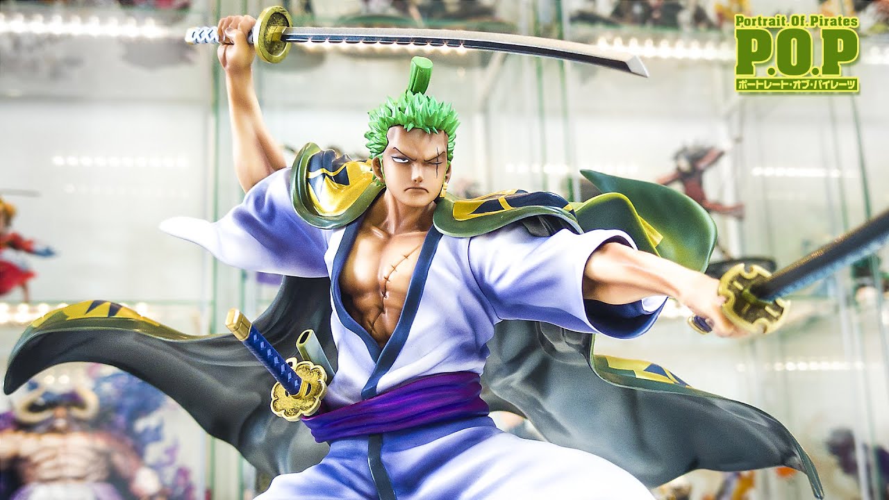 UNBOXING FIGURA ONE PIECE ZOROJURO PORTRAIT OF PIRATES WARRIOR ALLIANCE MEGAHOUSE