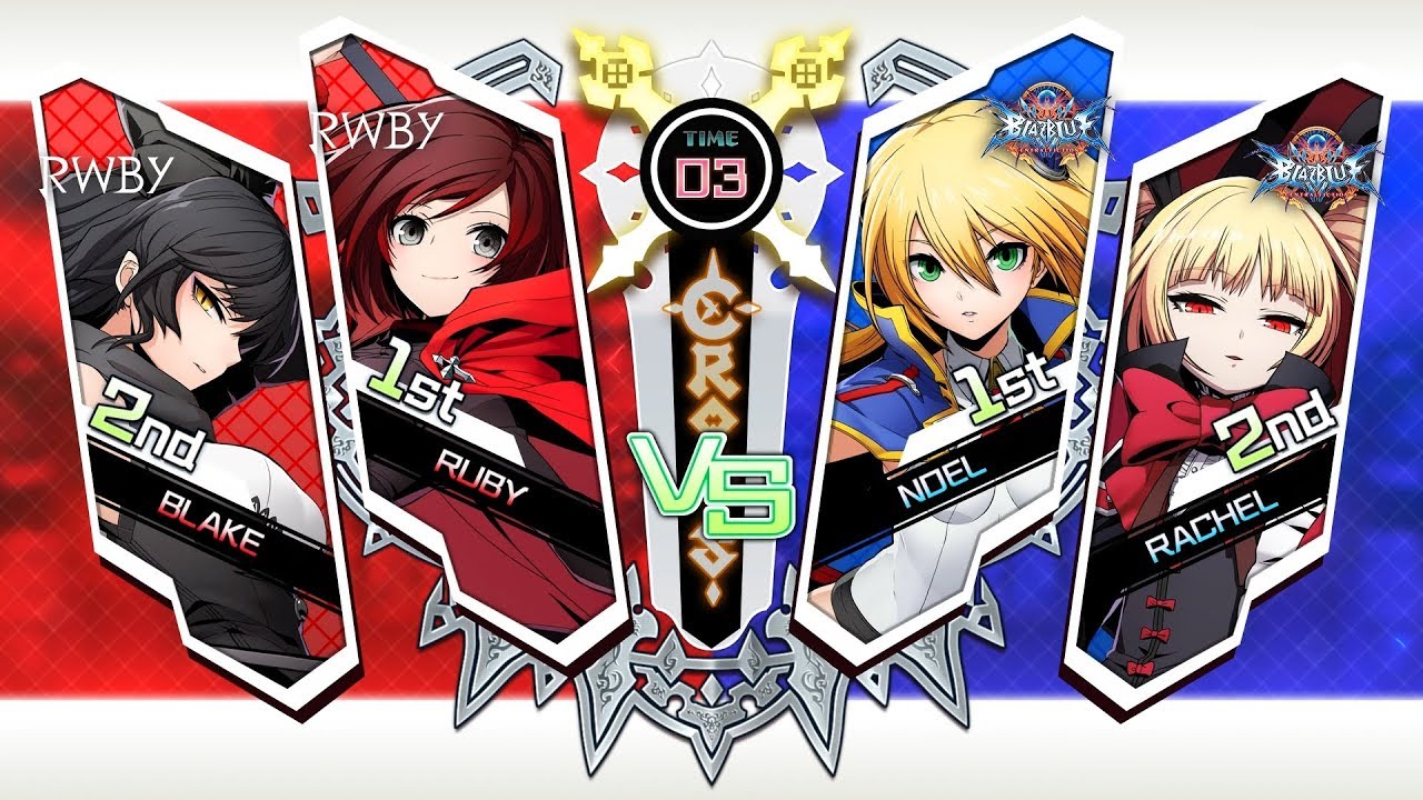 BlazBlue Cross Tag Battle Ruby and Blake