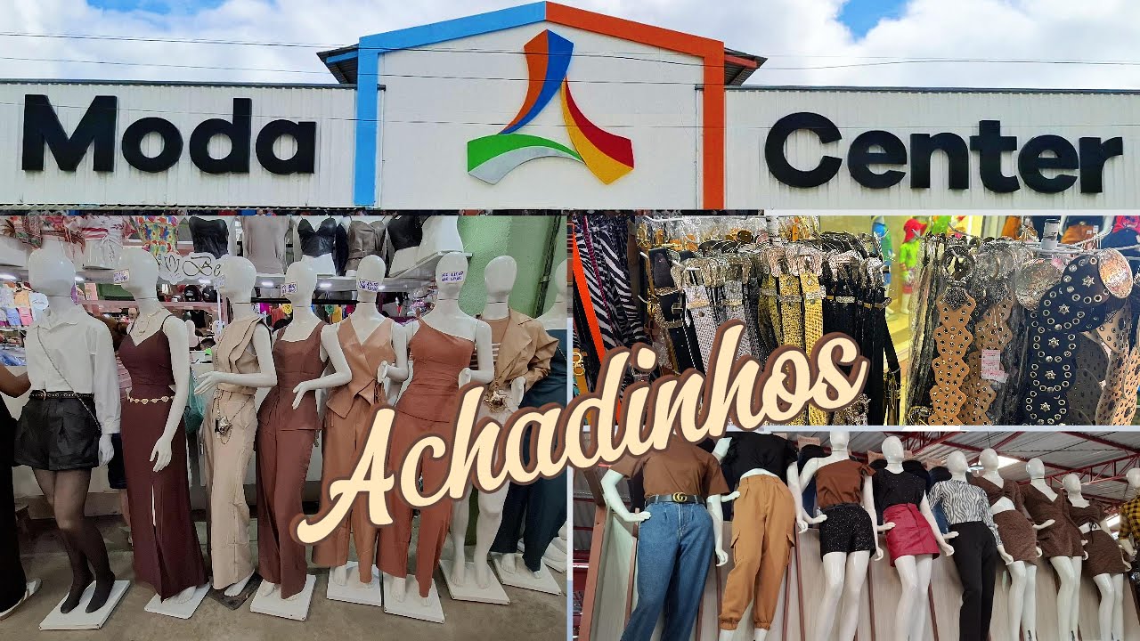 MODA CENTER SANTA CRUZ DO CAPIBARIBE - ACHADINHOS DE ROUPAS E ACESSÓRIOS