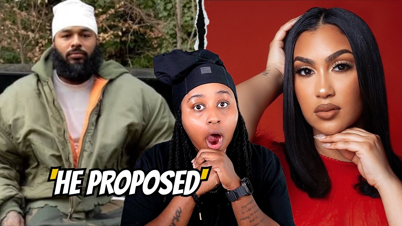 Clarence PROPOSES to Queen Naija on Valentine&rsquo;s Day‼️**THE RING IS HUGE😍 CJ SO COOL Went BROKE 😢