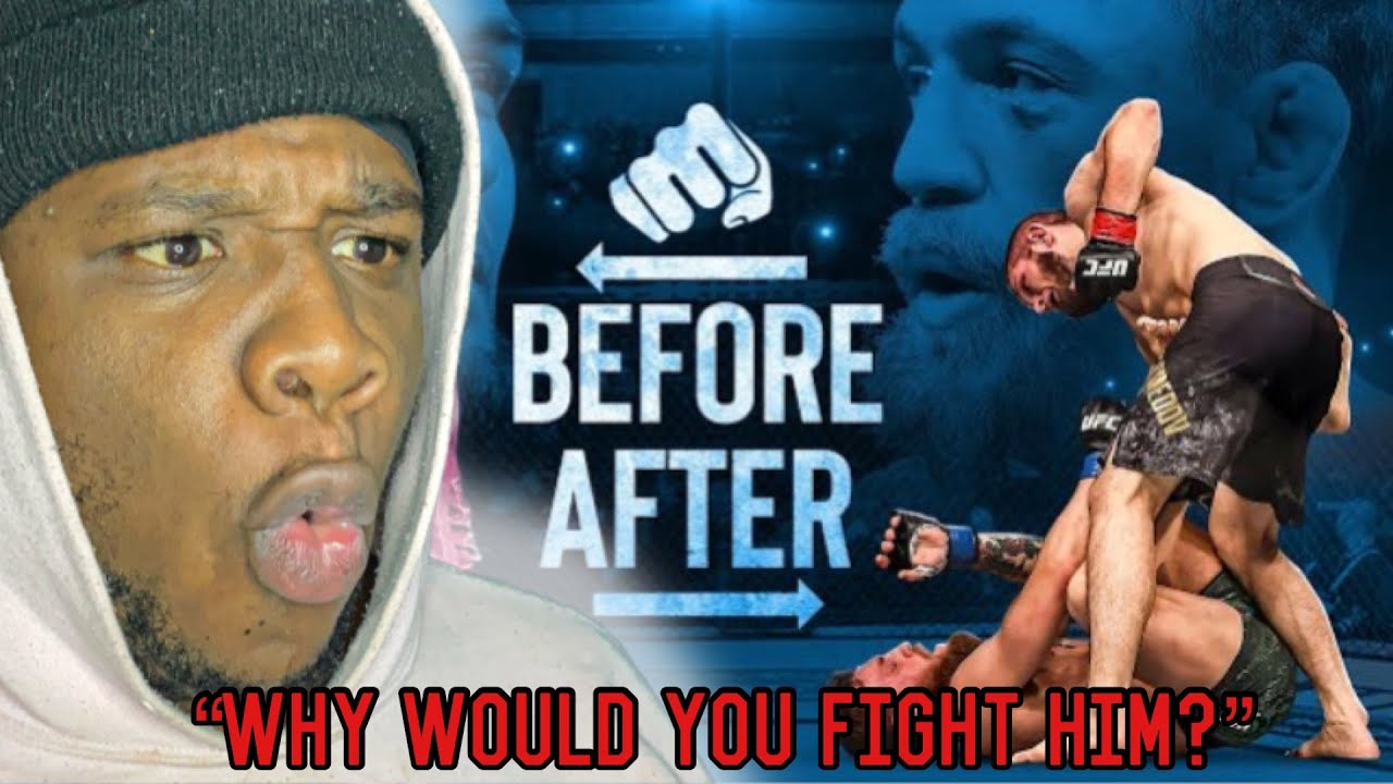 BEFORE and AFTER Fighting Khabib Nurmagomedov (REACTION)