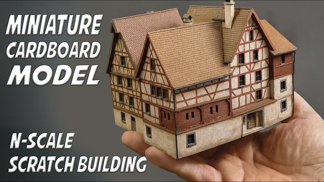 This is how I build my cardboard buildings  |  Scratch