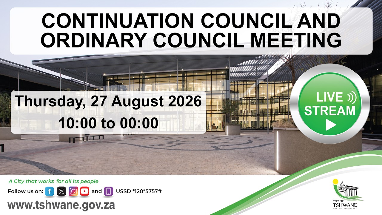 Continuation Council and Ordinary Council meeting, 27 August 2026