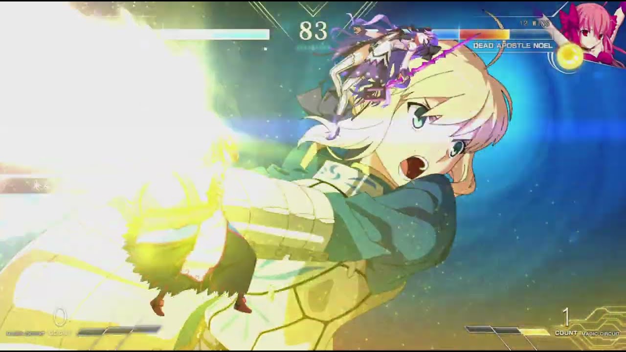 MELTY BLOOD: TYPE LUMINA_セイバー