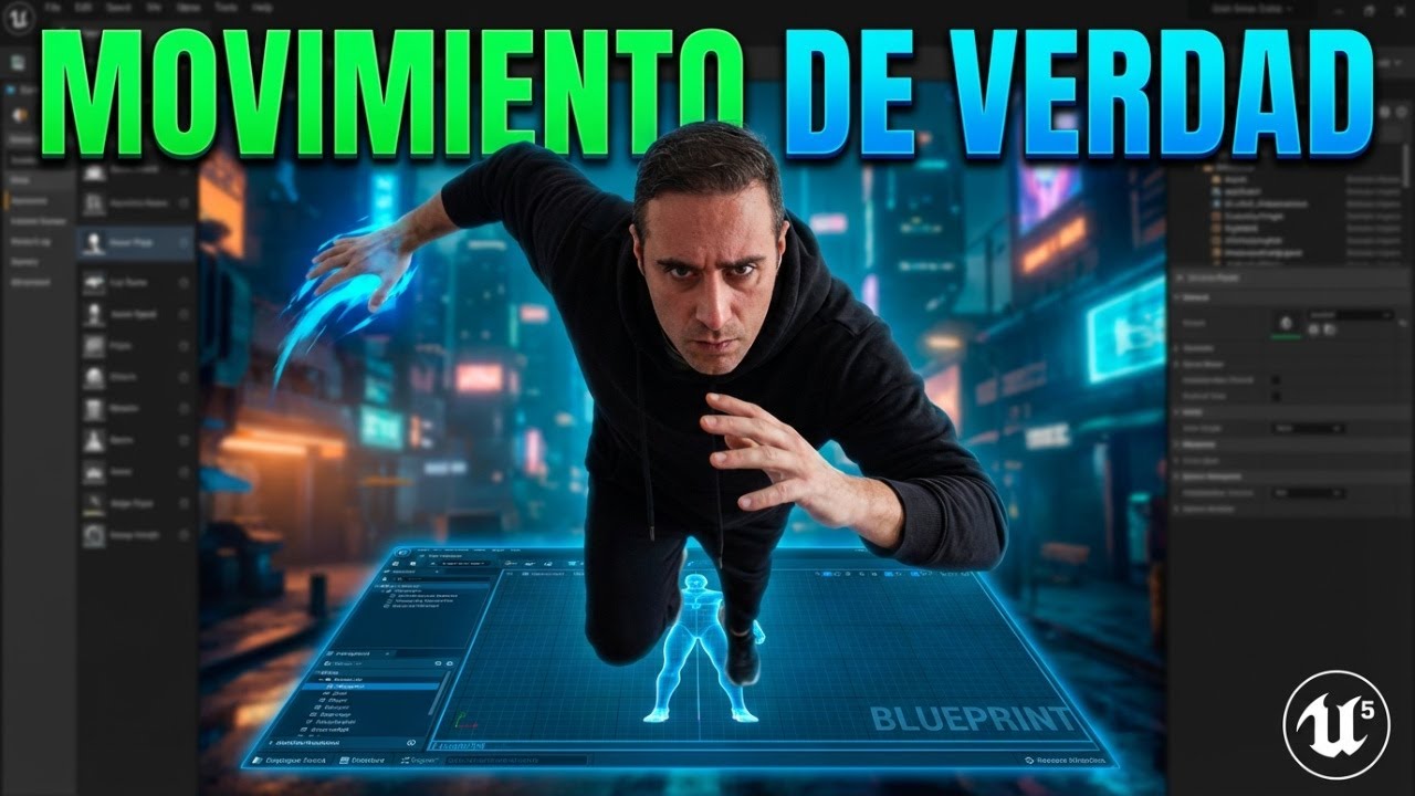 Así funciona realmente el movimiento del personaje en Unreal Engine 5 | Devlog #04