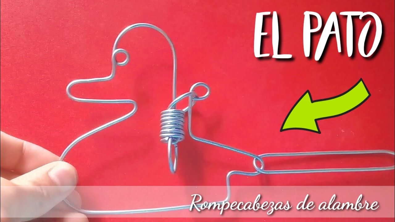 Solución al Rompecabezas de alambre 