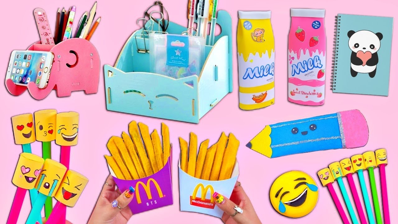 10 LINDAS IDEAS QUE TE VAN A ENCANTAR- REGRESO AL COLEGIO TRUCOS Y TODO