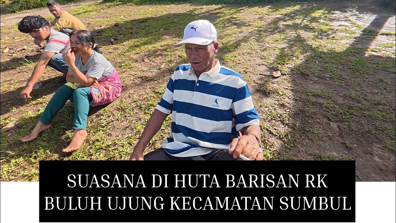 Suasana Di huta barisan rk buluh ujung kecamatan sumbul dairi