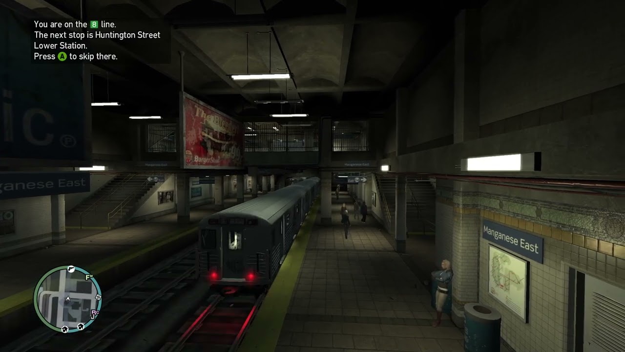 Lovely Subway Ride on the A/8 (Green) Line in Liberty City