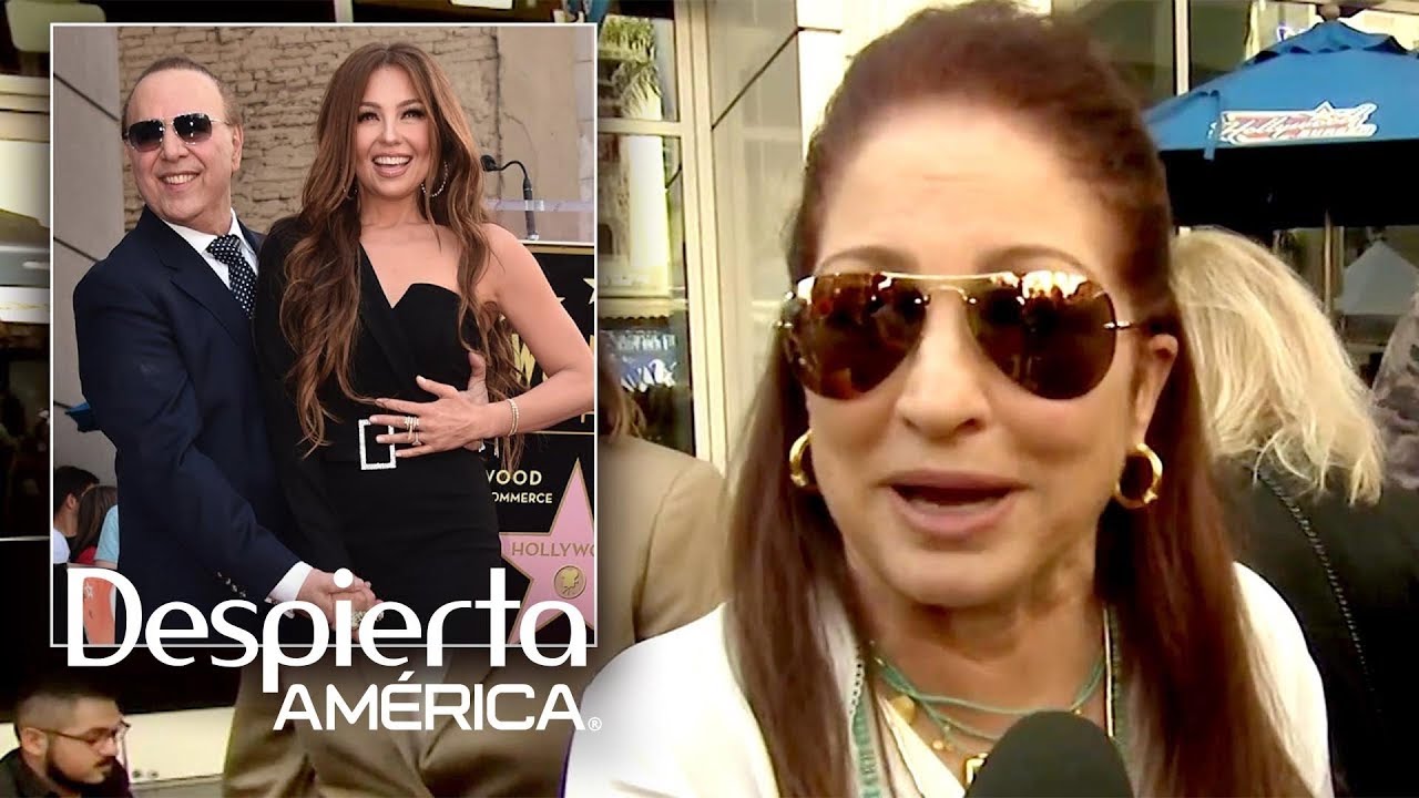 Gloria Estefan recordó cuando su esposo Emilio le presentó a Thalía a Tommy Mottola