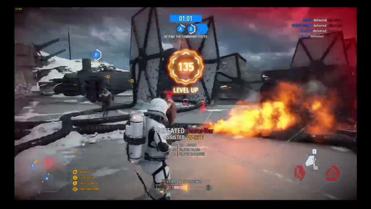 battlefront 2 first order coop non commentary gameplay on starkiller base