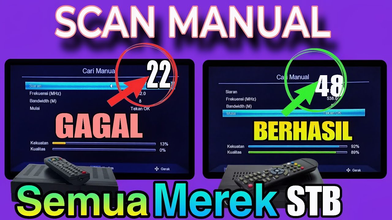 cara mencari siaran tv yang hilang di set top box tidak dapat sinyal