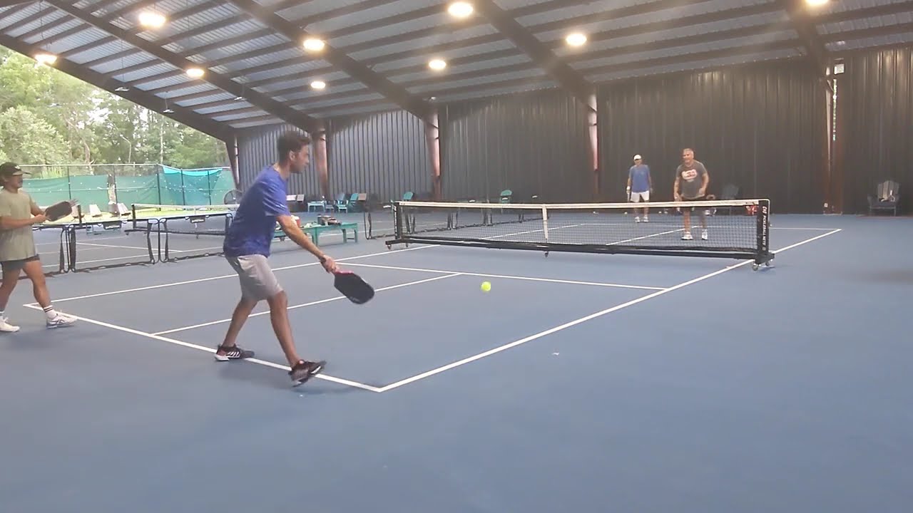 SWITCH-HANDER HAS NO BACKHAND! 4.0 Pickleball Rec Game at Litchfield, SC