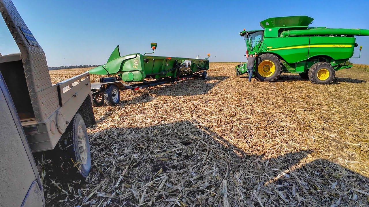 High Moisture Corn→Soybean Harvest