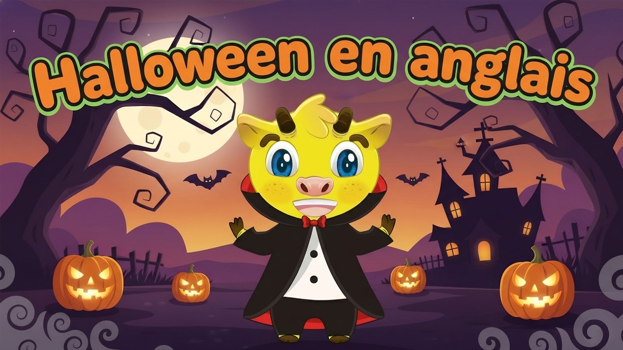 ANGLAIS POUR D&Eacute;BUTANT | HALLOWEEN EN ANGLAIS | ANGLAIS POUR ENFANTS AMI MUMU