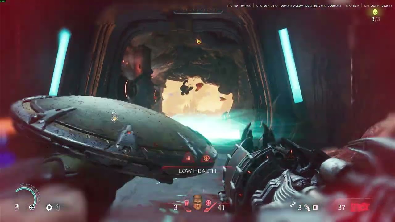 DOOM The Dark Ages - Ch2 - Nightmare - 0 deaths (RTX 2060 6GB)