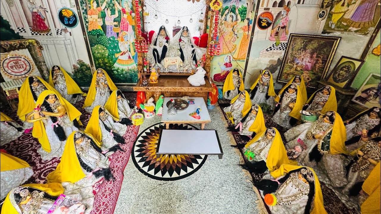 🦚यहाँ पर श्री राधा रानी जी अपनी अष्ट सखियों के साथ खेला 🧸करती थी #khelanvan #barsana #viral #view 