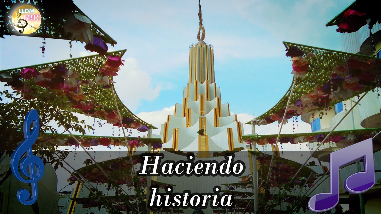 Haciendo historia LLDM (Letra + Partitura PDF) 4K 🎼​🎵​🎶​ Alabanzas de evangelizaci&oacute;n LLDM