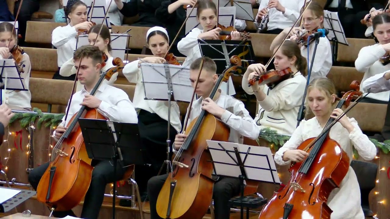 Славьте Бога - Симфонический оркестр церкви г. Павлодара | symphony orchestra