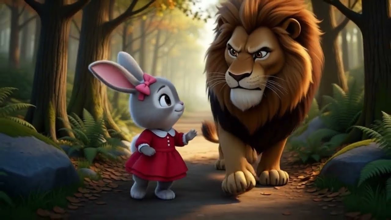 10 - Dev Aslanı Yenen Küçük Tavşan! 🐰🦁 | Kelile ve Dimne'den Hayat Dersi