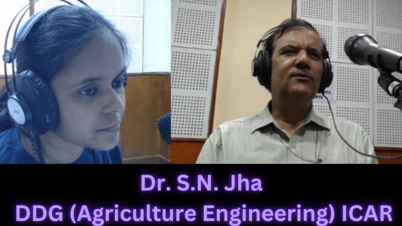 Deputy Director General (Agriculture Engg.) , ICAR sharing his views