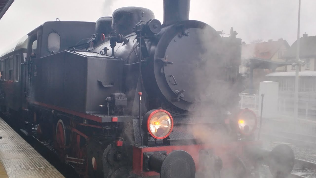 Pociąg Retro z Wolsztyna do Stefanowa (22.02.2026) Parowóz TKh05353 aka Ferrum 47