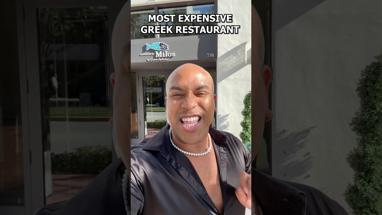 I Tried Miami's Most Expensive Greek Food and This Happened!