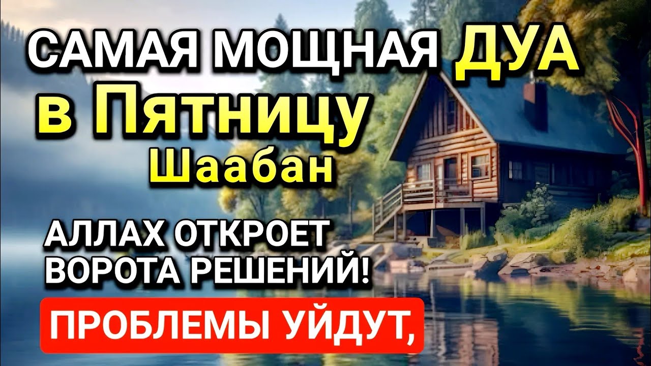 Самая сильная дуа в Пятницу! Ризк, богатство, успех, счастье!l