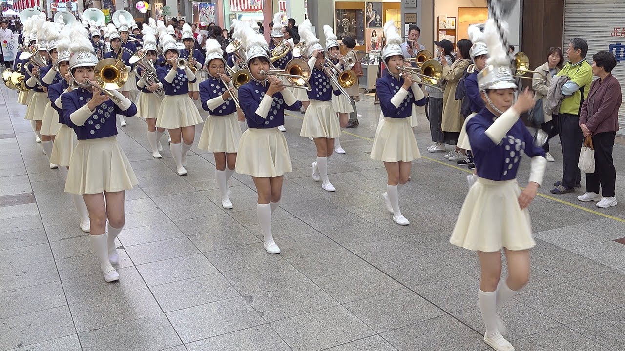 2019.11.09 ２０２０こうち総文（第44回全国高等学校総合文化祭）プレ大会  パレードセレモニー（追手前、高知学芸、土佐女子、清和女子、高知南）
