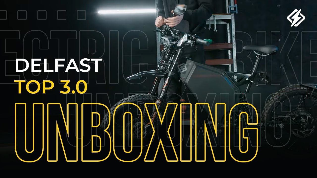 Electric Bike Unboxing - Delfast Top 3.0