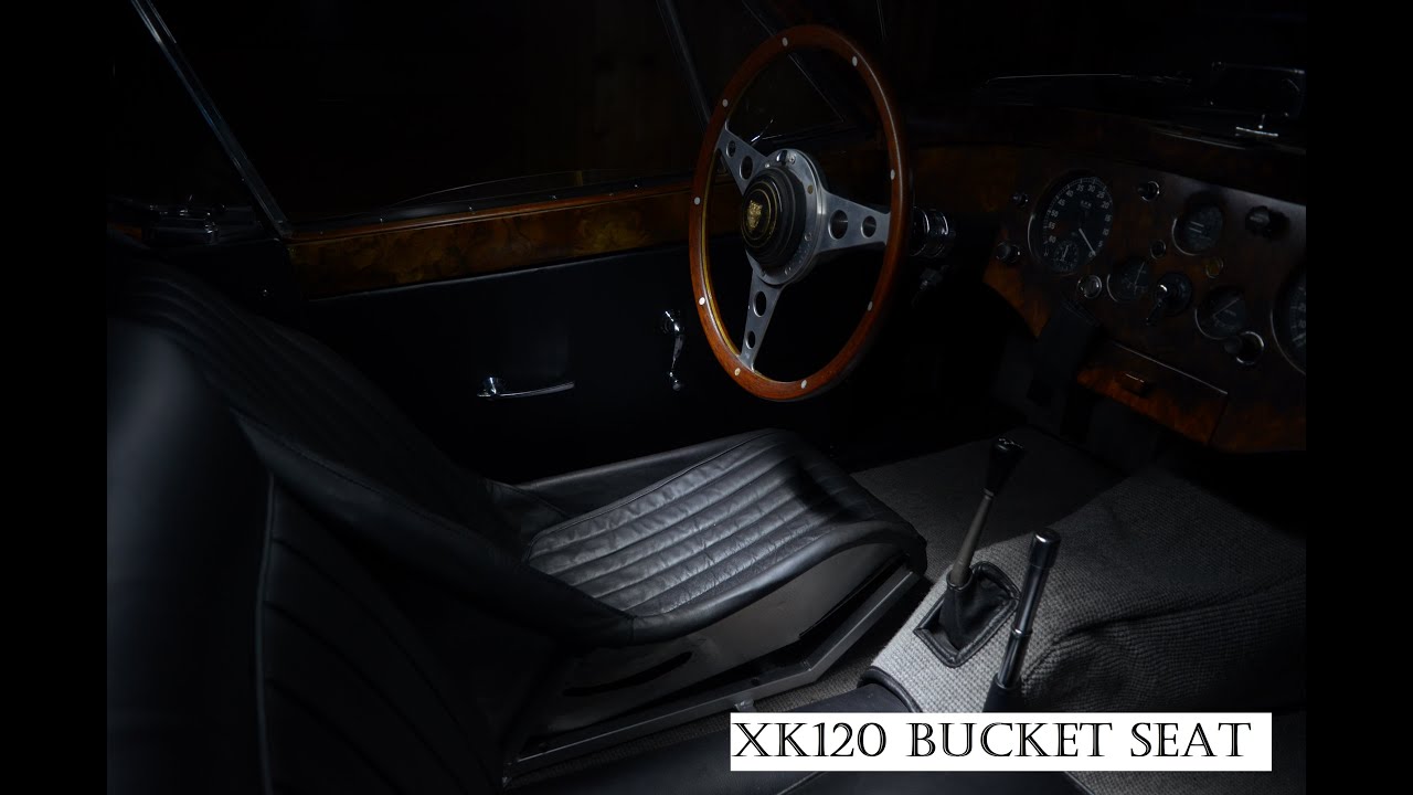 Jaguar XK120 modifications - seat