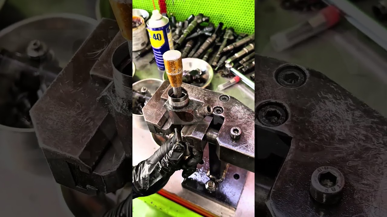 BOSCH INJECTOR 🪛  | REPAIRING GUIDE🔧 | KIS🛠️ #automobile #repair #dieselinjector #enginepart