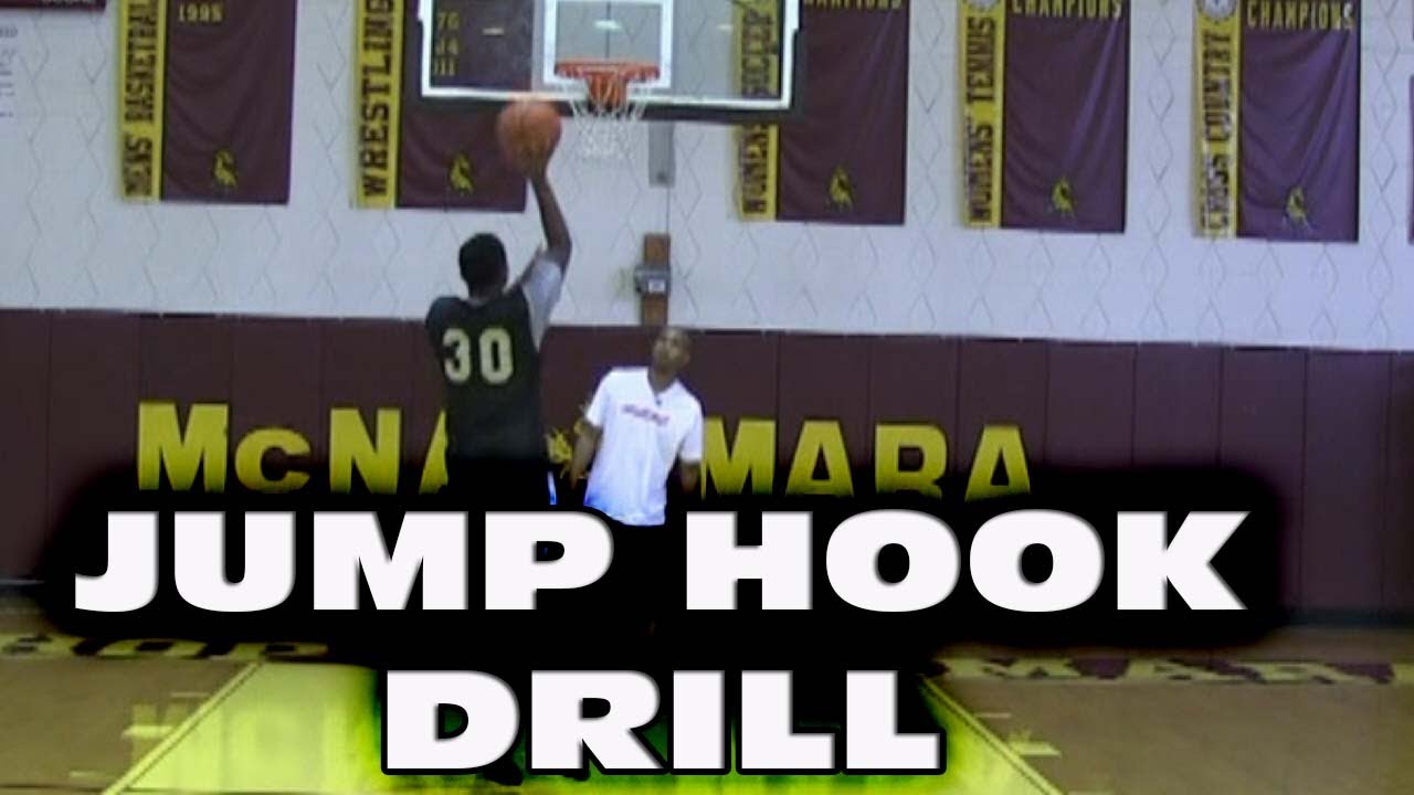 Jump Hook Warm Up Drill (POST MOVES) - Coach Godwin Ep: 32 - Basketball Drills