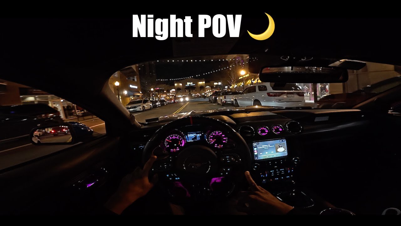 Mustang GT | POV Night Drive | *No Talking*