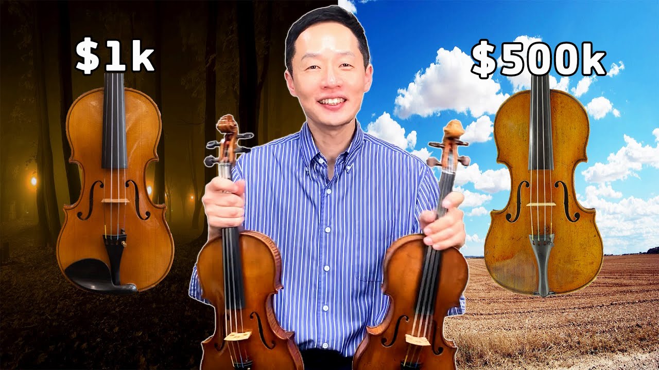 [54] 악기비교! 1000$ VS 500000$ Violin!!